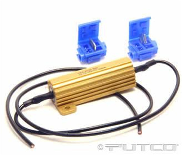 PUT-230004A Putco 6 Ohm 50W LED Resistor Aluminum Or SELL EHE-HID-R50W PUTCO - PUT-230004A - Absolute Autoguard