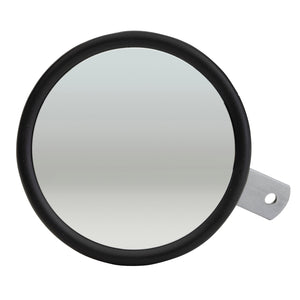  Mirror, 5", Black, Round Clamp-On Stack & Spot Assy. 
