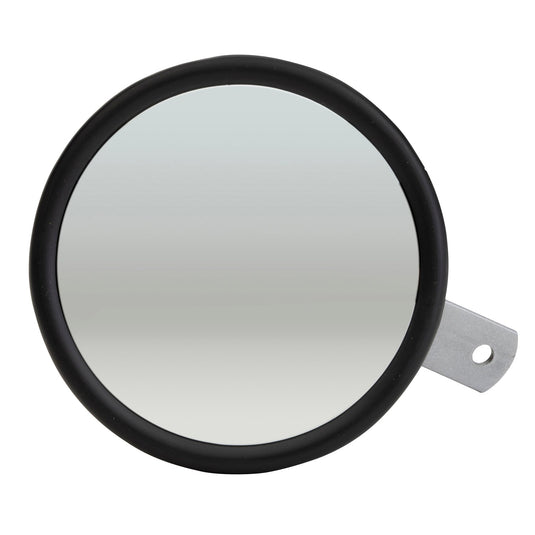 Mirror, 5", Black, Round Clamp-On Stack & Spot Assy. - 28032 - Grote