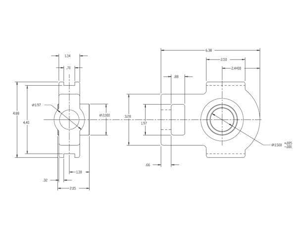 Replacement 1-1/2 Inch Take-Up Bearing - 3010603 - Buyers Products
