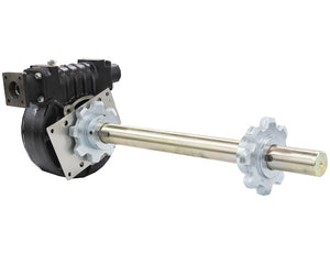 Replacement 50:1 Gearbox Assembly with 2 Inch Shaft and Sprockets