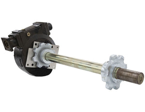 Replacement 25:1 Gearbox Assembly with 2 Inch Shaft and Sprockets