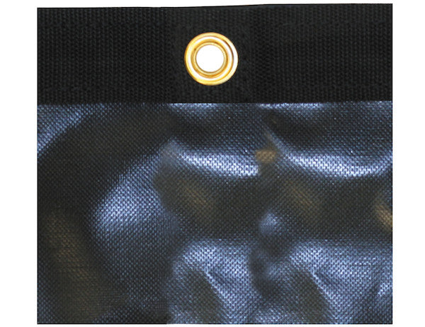 Heavy Duty Black Solid Tarp 7-1/2 x 15 Foot - 3011353 - Buyers Products