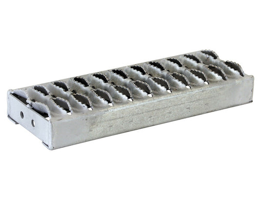 Plain Steel Diamond Deck-Span Tread - 4.75x12 Inch - 3013531 - Buyers Products