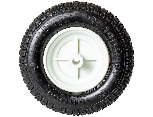 Replacement Wheel with SaltDogg¬Æ Logo for Walk-Behind Spreaders - 3014857 - Buyers Products