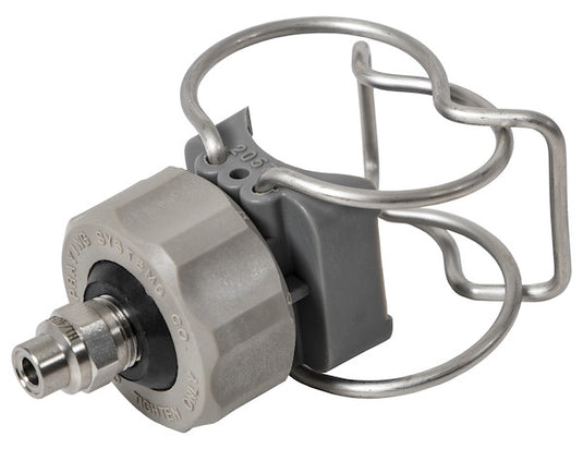 Quick Connect Spray Nozzle for Left and Right Lanes on Three Lane Stainless Steel Spray Bars - 3033911 - Buyers Products