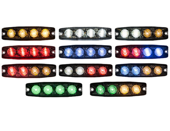Ultra Thin 4.5 Inch LED Strobe Light Series
