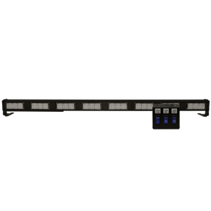Signal Bar Kit: LED Safety Director, 32 flash patterns, in-cab switch panel, 15' cable, 12-24VDC, amber