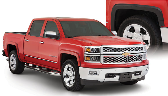 BUS-40956-02 BushWacker Flares (4) Original Equipment Style GMC Silverado 1500 14-18