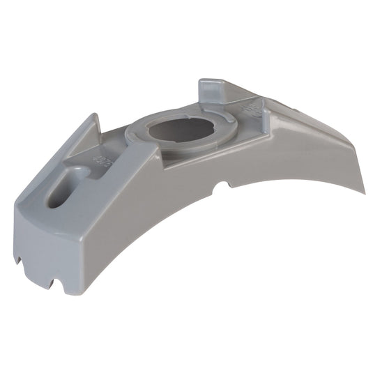 Bracket, 4 5/8", Gray,  Radius Corner Mount For 2 And 2.5" Pc Lamp - 43760 - Grote