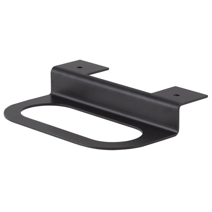 Bracket, Black Enamel, Oval Lamp 