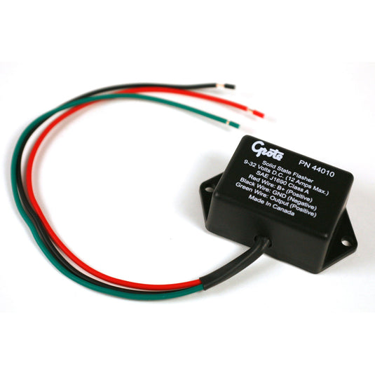 Flasher, Solid State Electronic, 3 Wire - 44010 - Grote