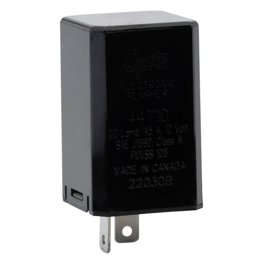 Flasher, 20-Lamp Heavy Duty Electronic Flasher, 2 Terminal - 44710 - Grote
