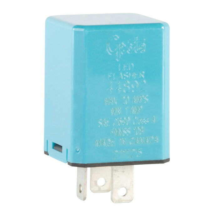Flasher, North American (Iso) Pin Out, Steady Flash Rate - 44892 - Grote