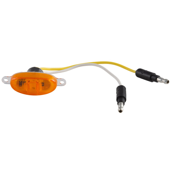 CLR/MKR Lamp, Yellow, LED, Micronova®, Pc, W/O Bezel - 45283 - Grote