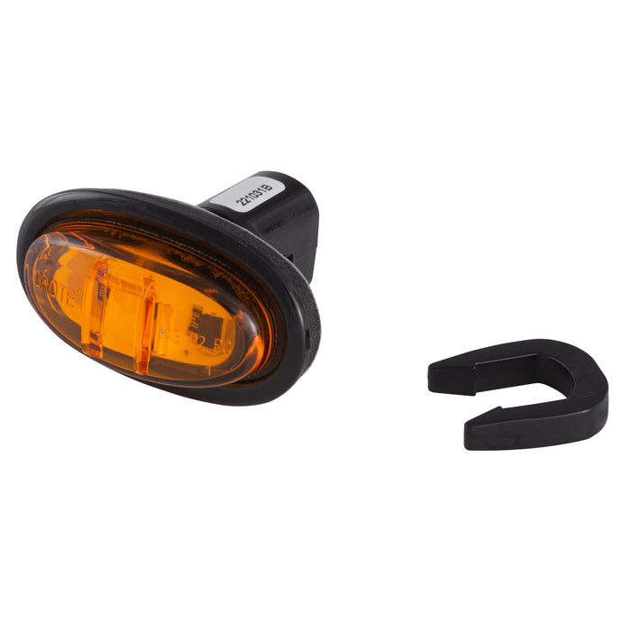 MicroNova® LED Clearance Marker Light, Amber, Hardshell - 45303 - Grote