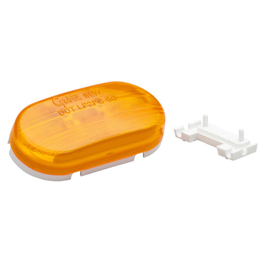 CLR/MKR Lamp, Yellow, 2-Bulb No-Splice - 45433 - Grote
