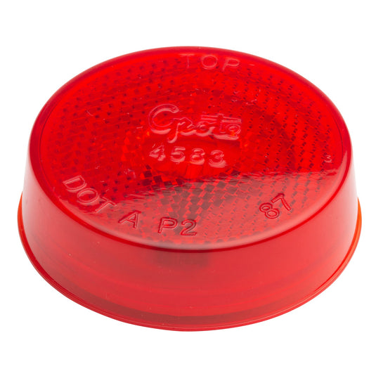 CLR/MKR Lamp, 2.5", Red, Sealed,  W/Class "A" Reflector, Bulk - 45832-3 - Grote