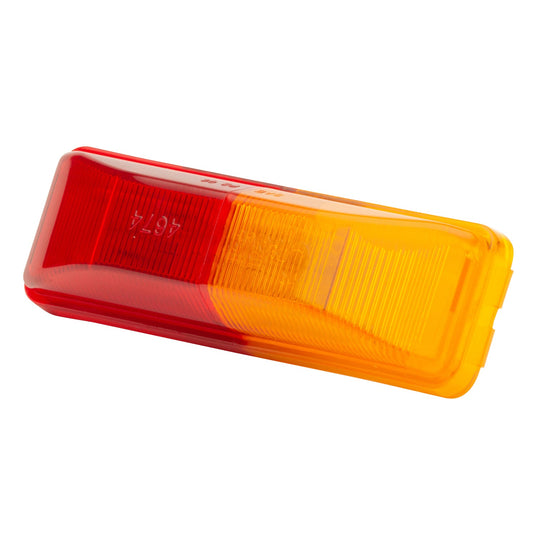 CLR/MKR Lamp, Split Color, Sealed 2-Bulb - 46740 - Grote