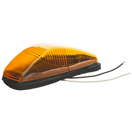CLR/MKR Lamp, Yellow, Small Aerodynamic, Bulk Pack - 46813 - Grote