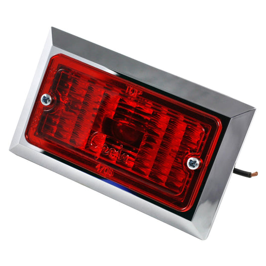 CLR/MKR Lamp, Red, Rectangular - 47052 - Grote
