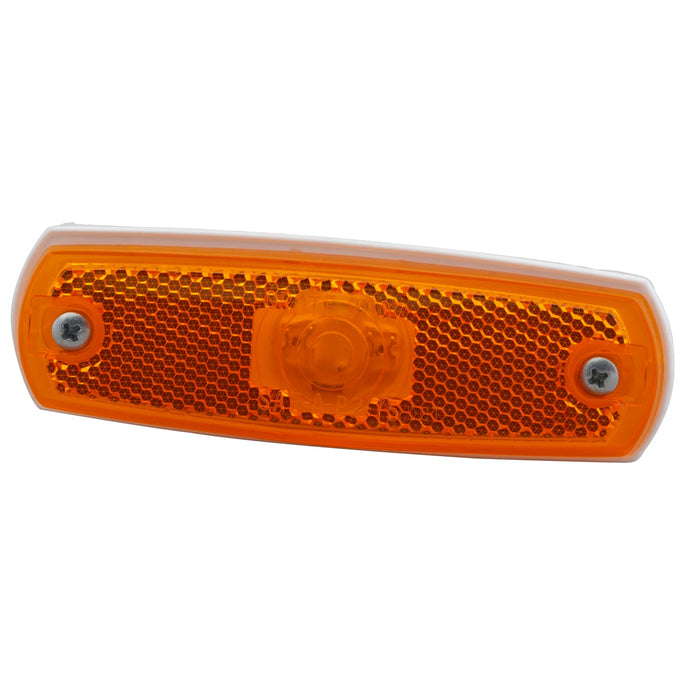 CLR/MKR Lamp, Yellow, Supernova® LED Low-Profile Without Bezel - 47263 - Grote
