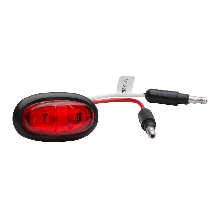 CLR/MKR, Red, LED, Micronova¬Æ Pc With Grommet, Bulk Pack - 47972-3 - Grote