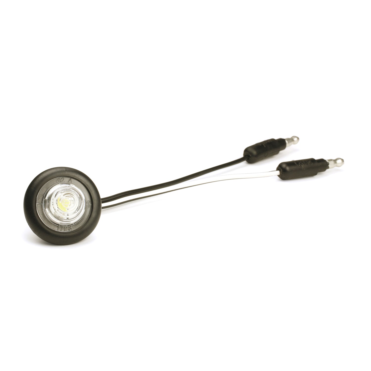 CLR/MKR, White, LED, Round, Micronova®, Pc, Multi-Volt, W/Grommet, ECE ...