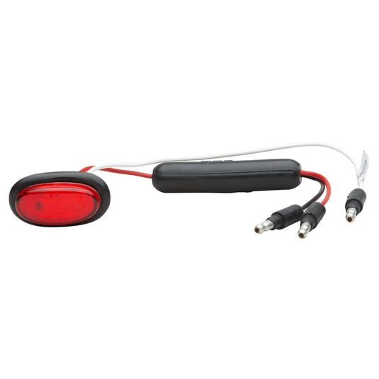 CLR/MKR Lamp, Red, Micronova® LED, Dual Intensity, P2, W/Grommet - 49382 - Grote