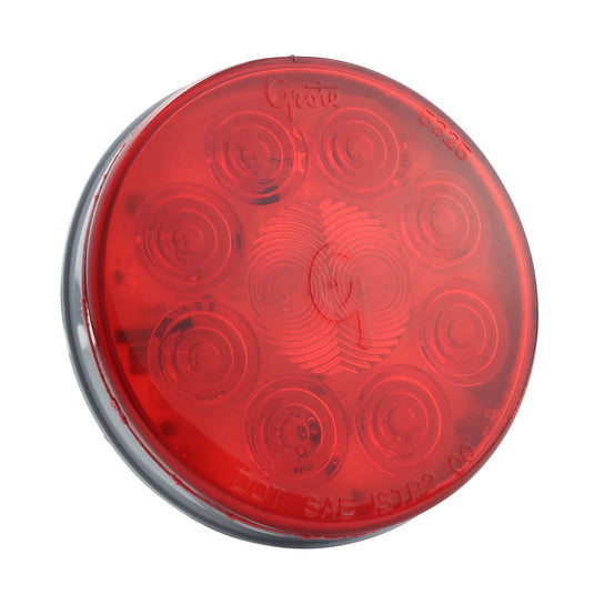 STT Lamp, 4", Red, 24 Volt, 10 Diode - 52092 - Grote