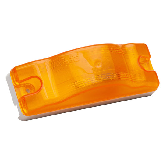 CLR/MKR Lamp, Yellow, White Base, Sealed Multi-Function Sentry, Bulk - 53063-3 - Grote