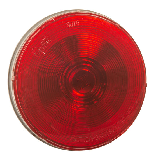 STT Lamp, 4",Red,Gray Housing,Torsion Mount® Ii,Male Pin - 53102 - Grote