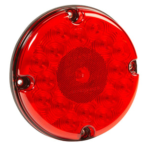  STT Lamp, 7", Red, LED Bus Lamp  
