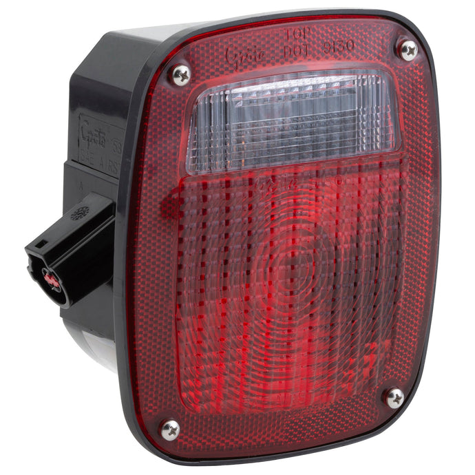 STT Lamp, Red, Combination Box With Ford®-Style Side Connector, Rh - 53792 - Grote