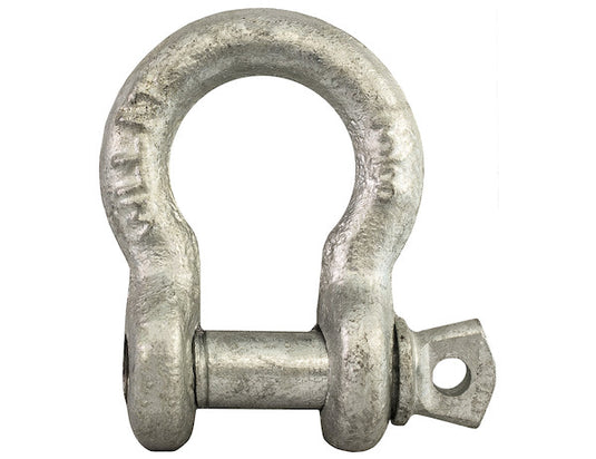 3/8 Inch Galvanized Anchor Shackle - 5480375 - Buyers Products