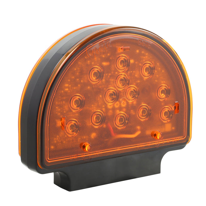 STT Lamp, Yellow/Yellow, LED, Double Face, Pedestal Mount - 56150 - Grote