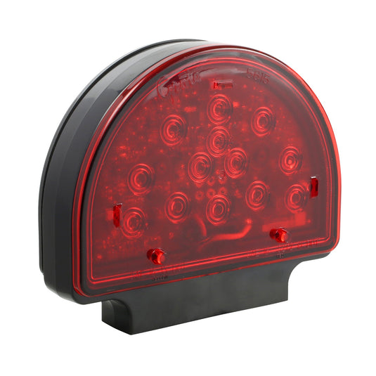 STT Lamp, Red, LED, Single Face, Pedestal Mount - 56170 - Grote
