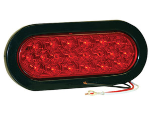 6 Inch Oval Stop/Turn/Tail Light with 20 LEDs