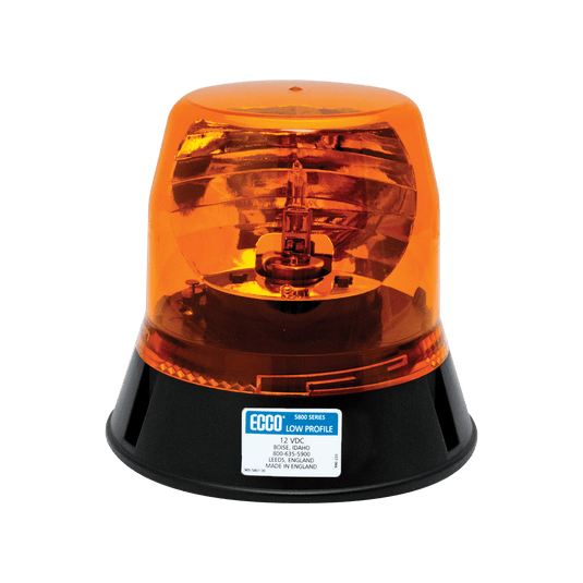 Rotating Beacon: Low profile, 12VDC, 160 FPM - Absolute Autoguard