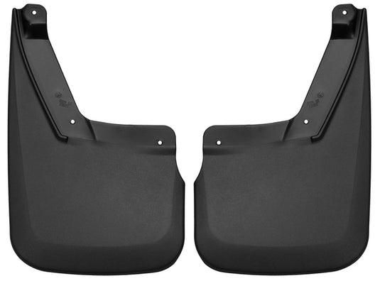 HUS-58201 Husky Mud Flaps Guards Front Black Molded Custom Fit ; 15-20 Chevy Tahoe  /Yukon/ Suburban Original Equipment - HUS-58201 - Absolute Autoguard