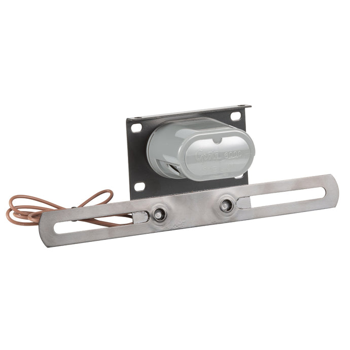 License Lamp, Gray, With Metal Bracket - 60081 - Grote