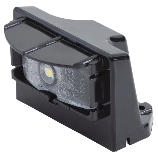 License Lamp, Clear, Micronova® LED W/Black Bracket (43962) - 60701 - Grote
