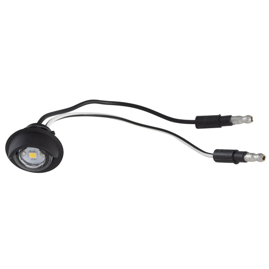 License Lamp, Clear, Micronova® LED Dot, W/Hooded Grommet - 60721 - Grote