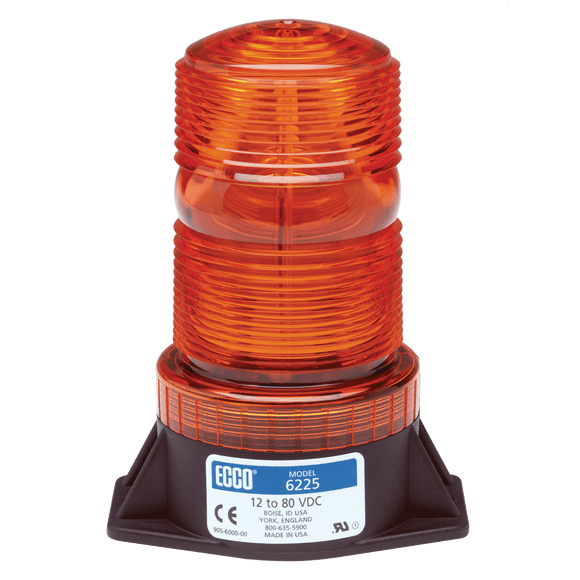 Strobe Beacon: Medium profile,12-80VDC, 2 joules, single flash