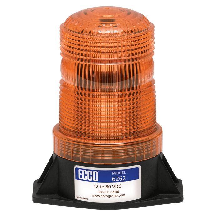 LED Beacon: Medium profile, 12-80VDC, pulse8 flash - Absolute Autoguard