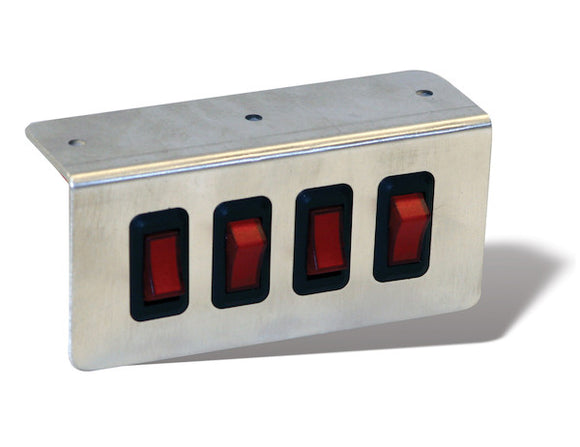 Pre-Wired Quad Switch Panel 
