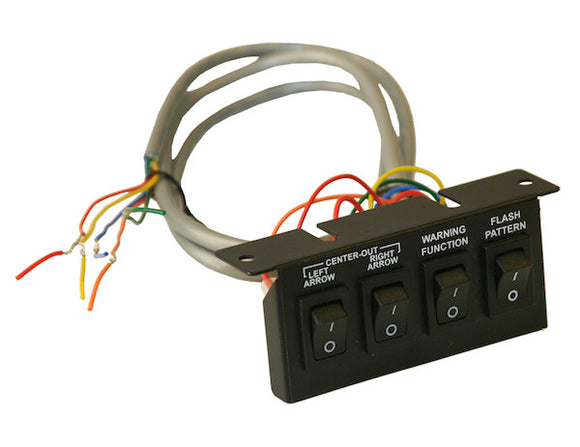 Pre-Wired 4 Switch Panel