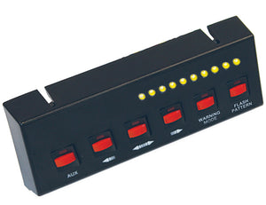 Six Switch Panel for Directional Warning Lights