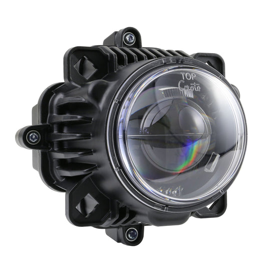 90MM Bi-LED ECE Asymmetric Headlight - 64x01 - Grote