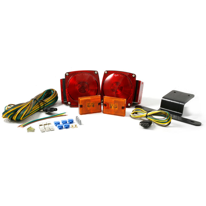 Small Trailer Lighting,U.S. 440 Series Boat Kit W/Side Markers,Retail - 65370-5 - Grote